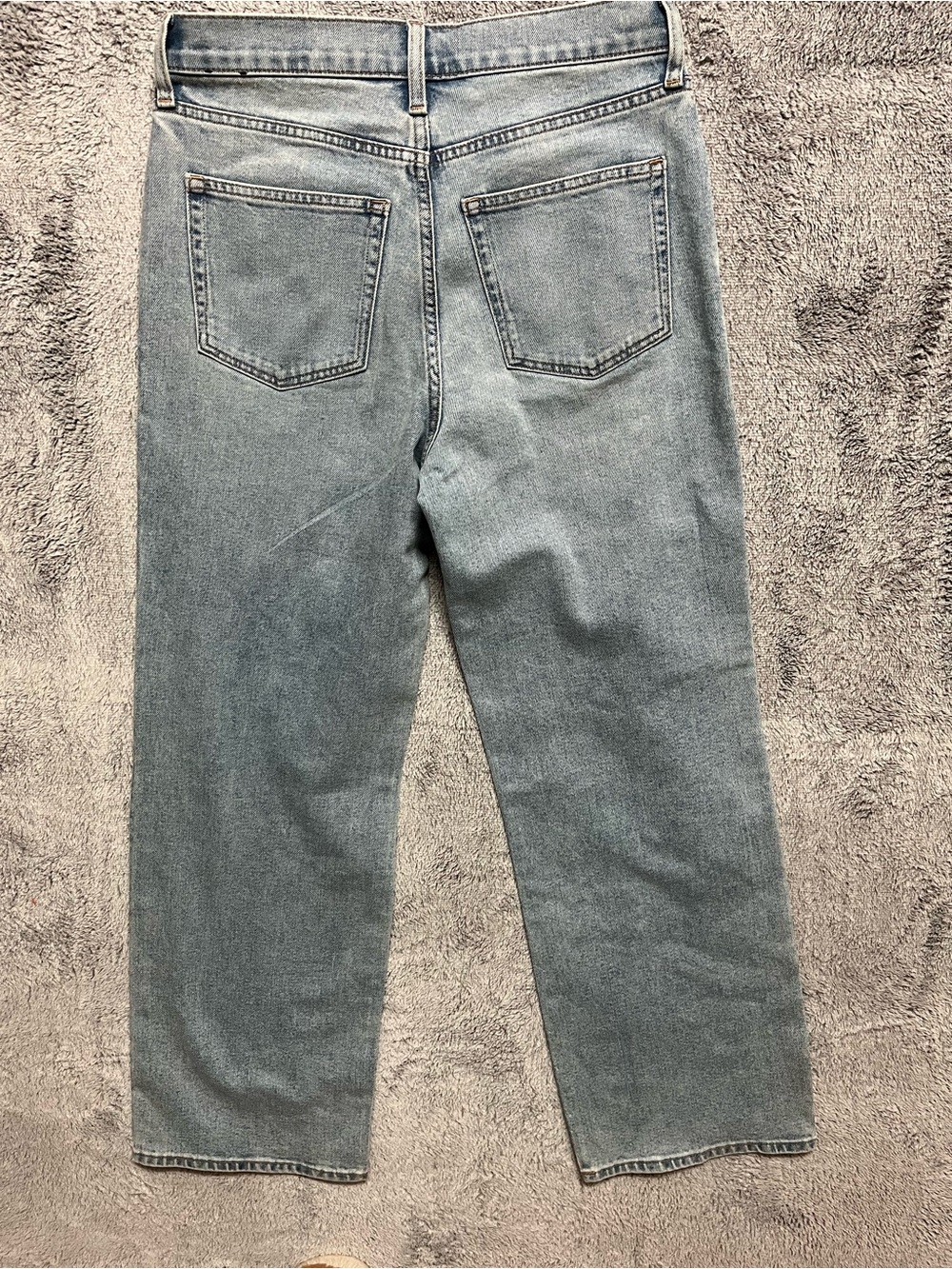 J. Crew women’s size 27 rhinestone full length slim wide leg jeans - Picture 7 of 8